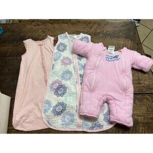 VGUC Wearable Blanket Bundle Merlin's Magic Sleep Suit Aden & Anais Sz 3/6 Mon